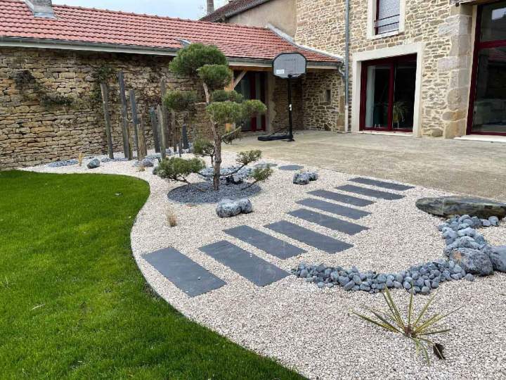 Un jardin réalisé selon vos goûts, un espace ressourçant.